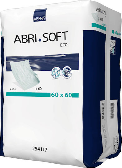 Abena Abri Soft Eco Incontinence Underpads 60x60cm 60pcs