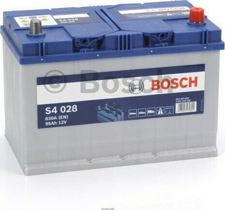 Bosch Baterie Auto S4028 cu Capacitate 95Ah și CCA 830A
