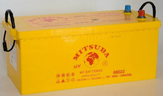 Mitsuba Baterie Camion 68022 cu Capacitate 180Ah și CCA 1200A