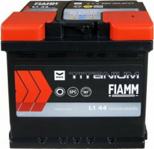 Fiamm Car Battery Black Titanium with 44Ah Capacity and 360A CCA