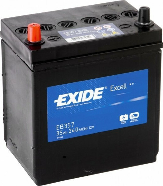 Exide Excell 35Ah EB357 Skroutz.gr