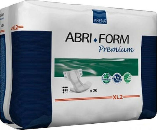 Abena Abri Form Super Incontinence Diapers 2 XLarge 20pcs