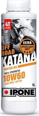 Ipone Katana Off Road Synthetic 10W-60 4-Stroke Motorcycle Motor Oil 1lt