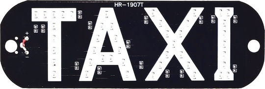 LED Car Sign White