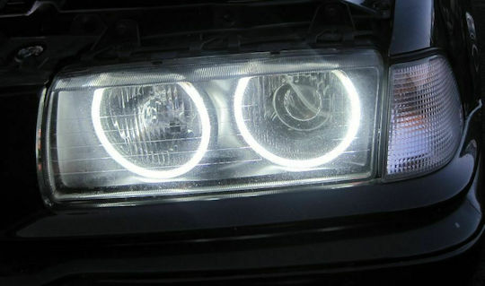 Car Headlight Angel Eye Ring 12V BMW E39 / E36 White Color