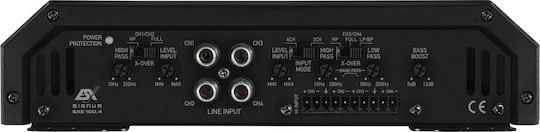 Esx SXE100.4 Ενισχυτής Αυτοκινήτου 4 Καναλιών (Κλάση A/B)