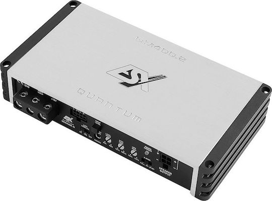 Esx QM400.2 Mini Ενισχυτής Αυτοκινήτου 2 Καναλιών (Κλάση D)