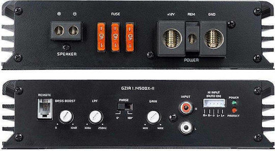 Ground Zero Car Audio Amplifier 1 Channel (Class D)