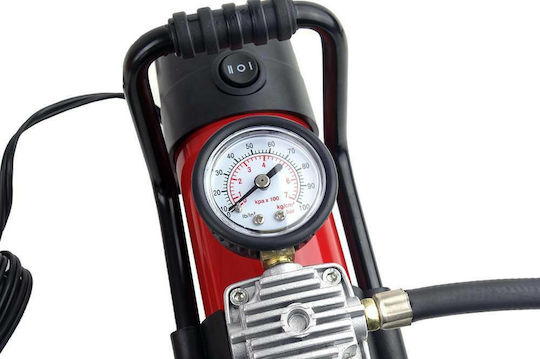 AMiO Τρόμπα Αυτοκινήτου 100PSI με Καλώδιο Αναπτήρα 12V