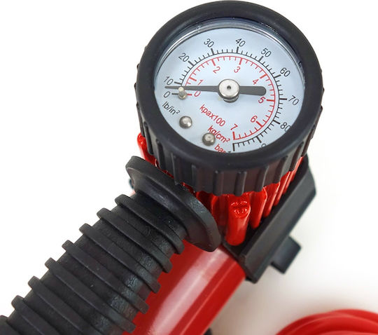 AMiO Τρόμπα Αυτοκινήτου 100PSI με Καλώδιο Αναπτήρα 12V