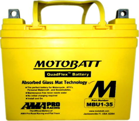 MotoBatt Baterie Motocicleta cu Capacitatea 35Ah