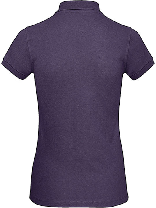 B&C Inspire Women's Short Sleeve Promotional Blouse Radiant Purple