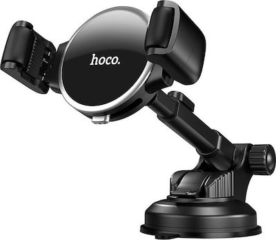 Hoco Mobile Phone Holder Car S12 Lite with Adjustable Hooks Black