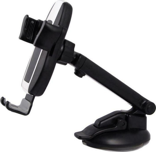 Autoline Car Mobile Mount with Adjustable Hooks Black