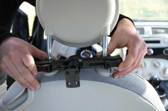 Lampa Βάση Κινητού & Tablet Αυτοκινήτου με Ρυθμιζόμενα Άγκιστρα Μαύρη