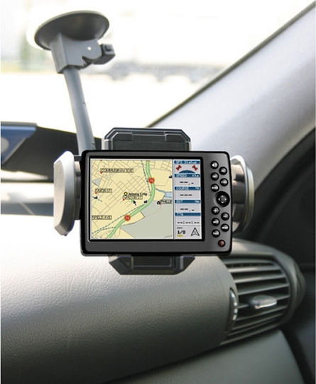 Lampa Tecno-Arm Multi-Holder Βάση Κινητού Αυτοκινήτου με Ρυθμιζόμενα Άγκιστρα Μαύρη