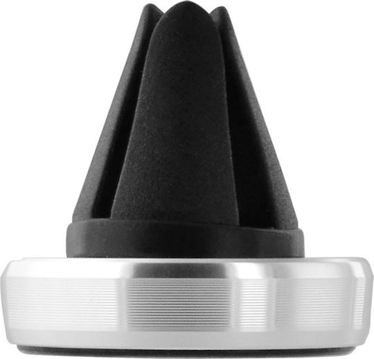 Lamtech Magnetic Air Vent Holder Silver Поставка за Мобилен Телефон за Кола с магнит Сребриста