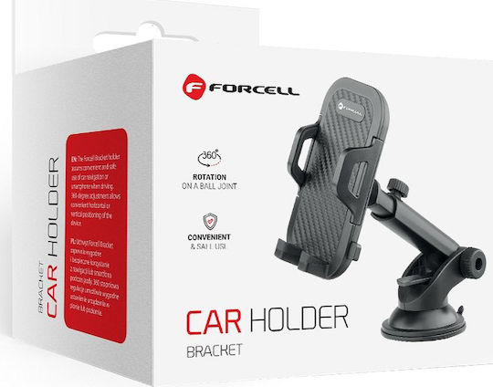 Forcell Βάση Κινητού Αυτοκινήτου με Ρυθμιζόμενα Άγκιστρα