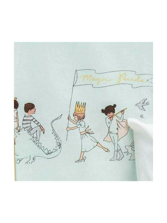 abo Σετ με Λάστιχο Fairytale Πράσινο 110x170εκ.