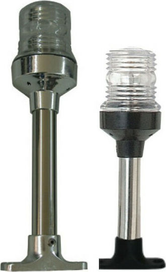 Eval Eval Boat Lighting with Pole Perimeter Light with Plastic Base and Black Shell 25cm 01314-25B