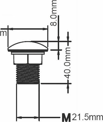 Eval Boat Ceiling Light White LED Spot 01013-WH