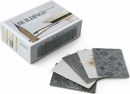Brettspiel Memo Game Iconic Buildings (EN) für 2 Spieler Ab 12+ JahrenPW00450 Printworks