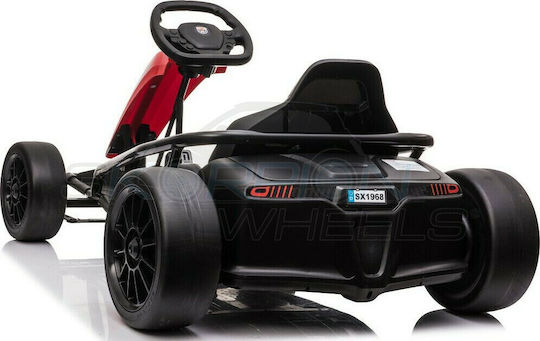 Drift Go Kart Μονοθέσιο 24 Volt Κόκκινο για 6+ Ετών