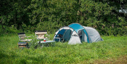 Coleman Cortes 3 Camping Tent Tunnel Mountaineering Blue with Double Cloth 3 Seasons for 3 People Waterproof 370x185x115cm