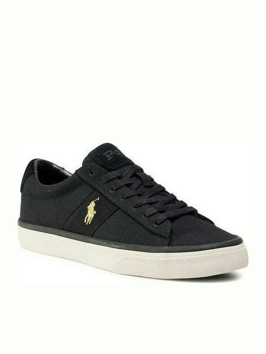 Ralph Lauren Sayer Wohnung Sneakers Schwarz