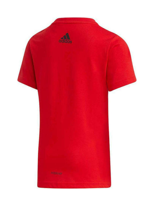 Adidas Παιδικό T-shirt Κόκκινο