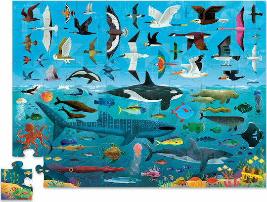 Kids Puzzle Up & Down for 4+ years old+ Years 48pcs Crocodile Creek