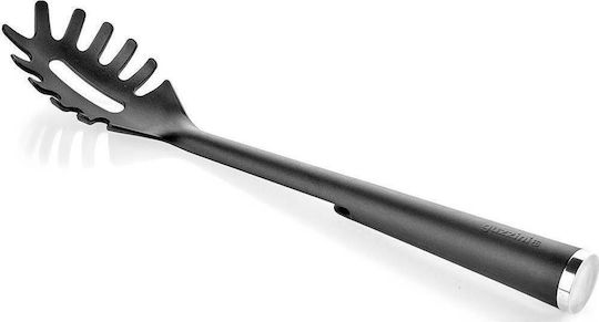 Guzzini Plastic Cooking Utensil Set with Base Black Set of Spoons with Base 5pcs