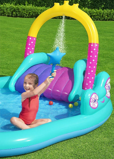 Bestway Children's Oval Swimming Pool 220lt Inflatable 274x198x137cm