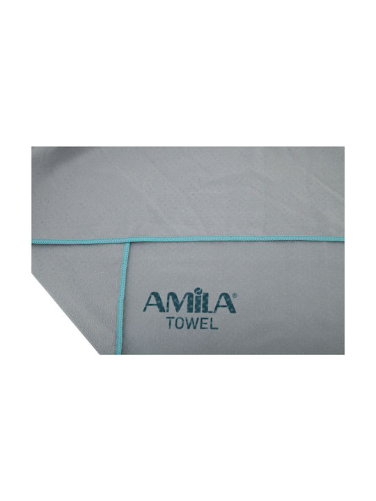 AMILA Yoga Gym Towel Microfiber Gray