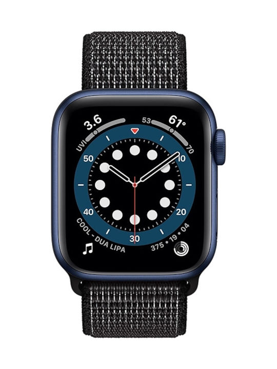 Crong Λουράκι Υφασμάτινο Μαύρο (Apple (Apple Watch 38/40/41mm)
