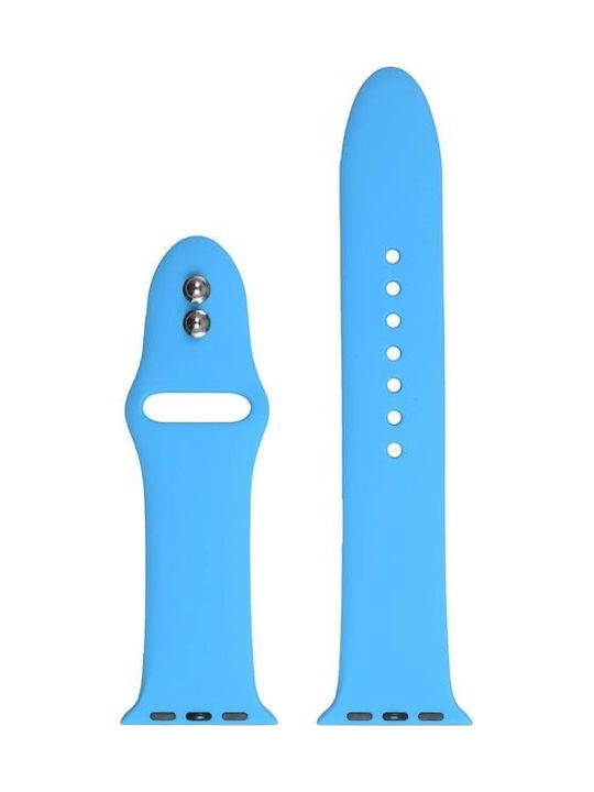 Crong Liquid Curea Albastră Apple Watch 38/40/41/42mm Crong Liquid Curea Albastră Apple Watch 38/40/41/42mm
