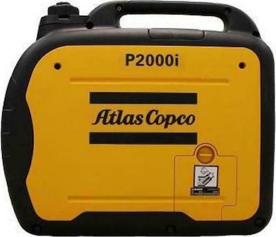 Atlas Copco Αθόρυβη Γεννήτρια Βαλιτσάκι Inverter Βενζίνης Τετράχρονη με Μέγιστη Ισχύ 1.8kVA