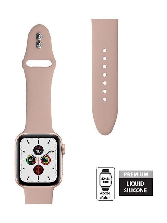 Crong Liquid Λουράκι Σιλικόνης Pink Sand (Apple Watch 42/44/45mm)
