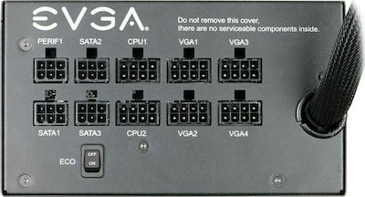 EVGA SuperNOVA 850 GQ 850W Μαύρο Τροφοδοτικό Υπολογιστή Semi Modular 80 Plus Gold