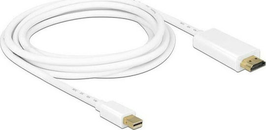 DeLock Cable mini DisplayPort male - HDMI male 3m (83708)