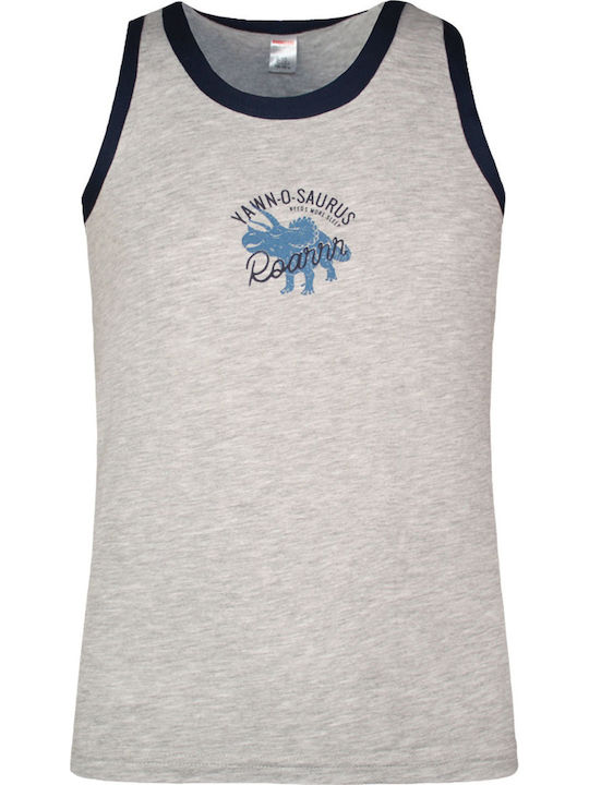Energiers Kids' Set with Undershirts Sleeveless Blue 3pcs