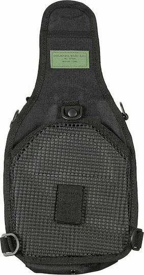 MFH Tactical Shoulder Molle Military Pouch Chest made of Polyester Black 7lt