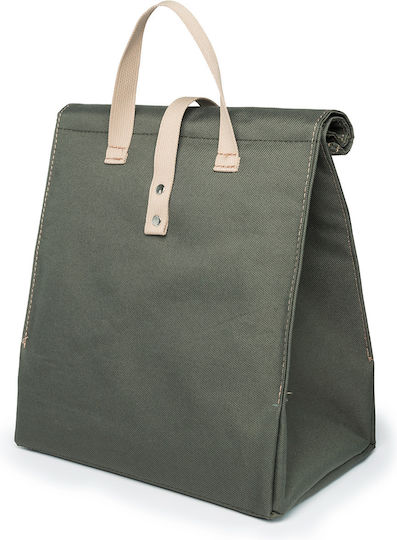 The Lunch Bags Insulated Handbag Original Plus 8 Liters Olive L28 x W19 x H26cm