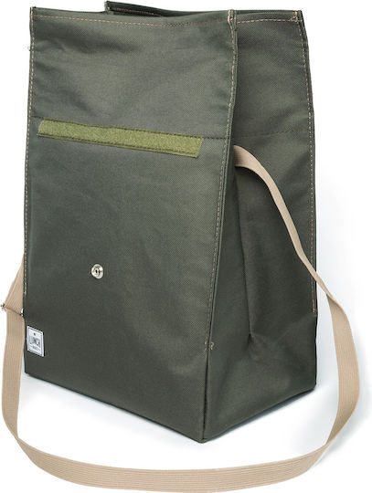 The Lunch Bags Insulated Handbag Original Plus 8 Liters Olive L28 x W19 x H26cm