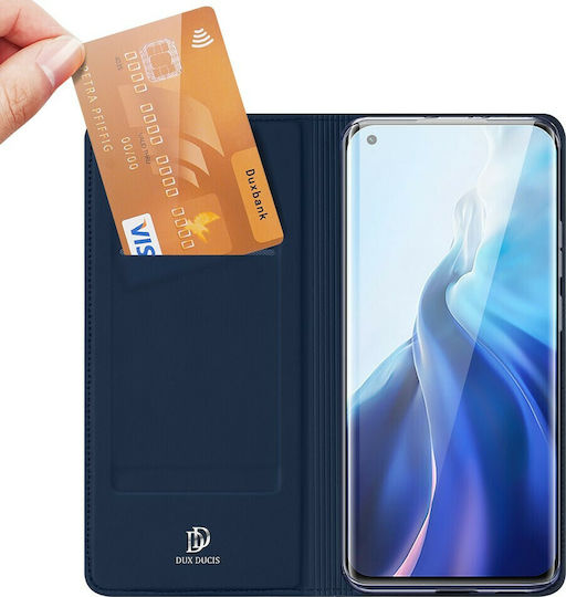 Dux Ducis Skin Pro Book Synthetic Leather Blue (Xiaomi Mi 11)