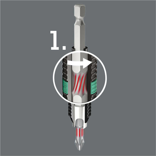 Wera Bit-Box BTZ Set 20 Screwdriver Bits Cross PH2