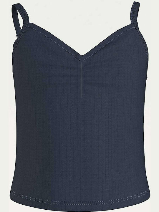 Tommy Hilfiger Kids Blouse Sleeveless Navy Blue