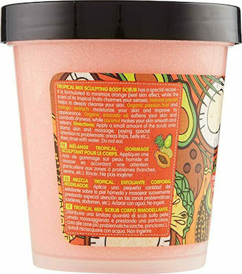 Organic Shop Body Dessers Scrub pentru slăbire și celulită Corp Tropical Mix Scrub 450ml