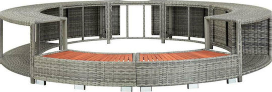 vidaXL Rahmen Spa Spa / Hydromassage 46459