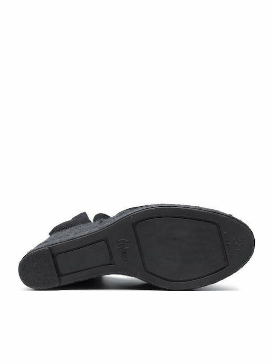 Carina Women's Platform Espadrilles Black